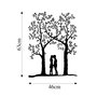 Wallity Love Garden - 270 Accesorio de Pared de Metal Negro